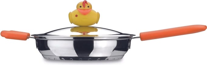 "Kookpot met deksel "Sheriff Duck" D.18cm"
