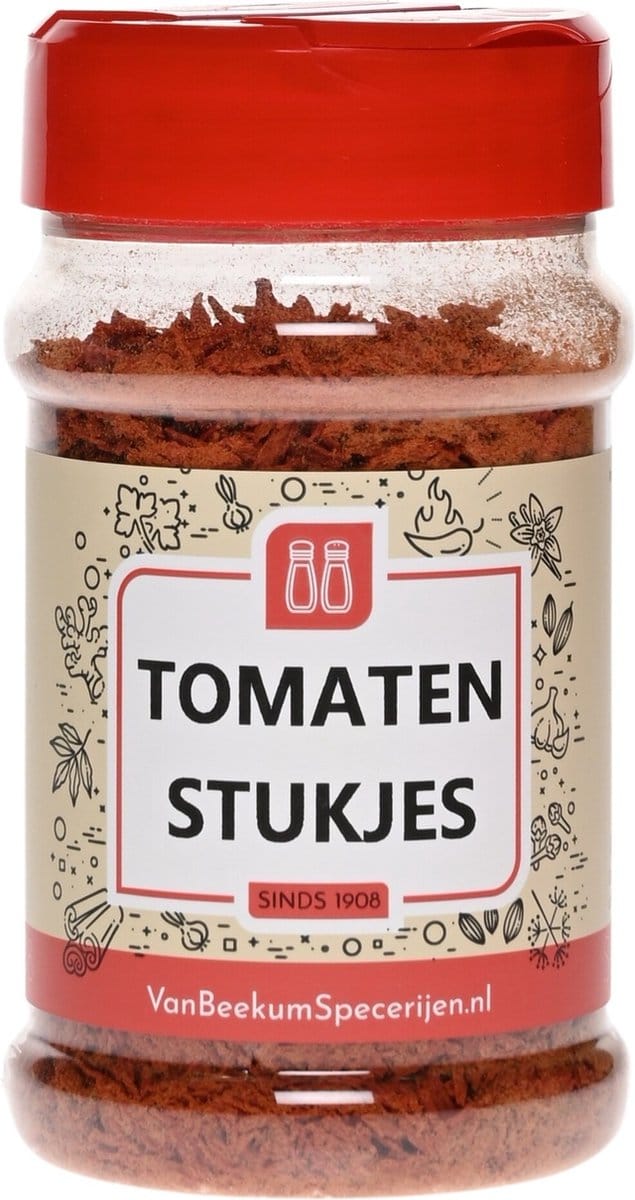 Van Beekum Specerijen - Tomaten Stukjes - Strooibus 100 Gram