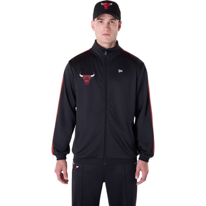 New Era NBA Chicago Bulls Trainingsjas Zwart