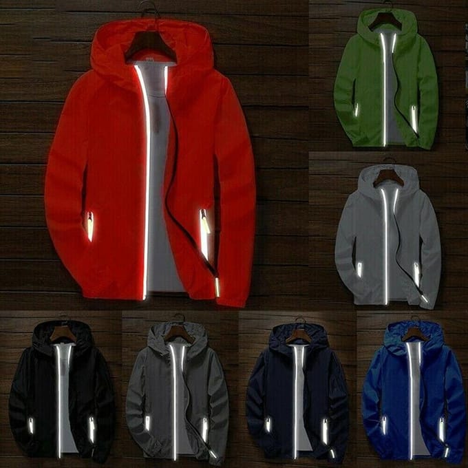 Mannen Rits Jas Uitloper Jas Windjack Casual Mannelijke Lente Herfst Bomberjacks M groen