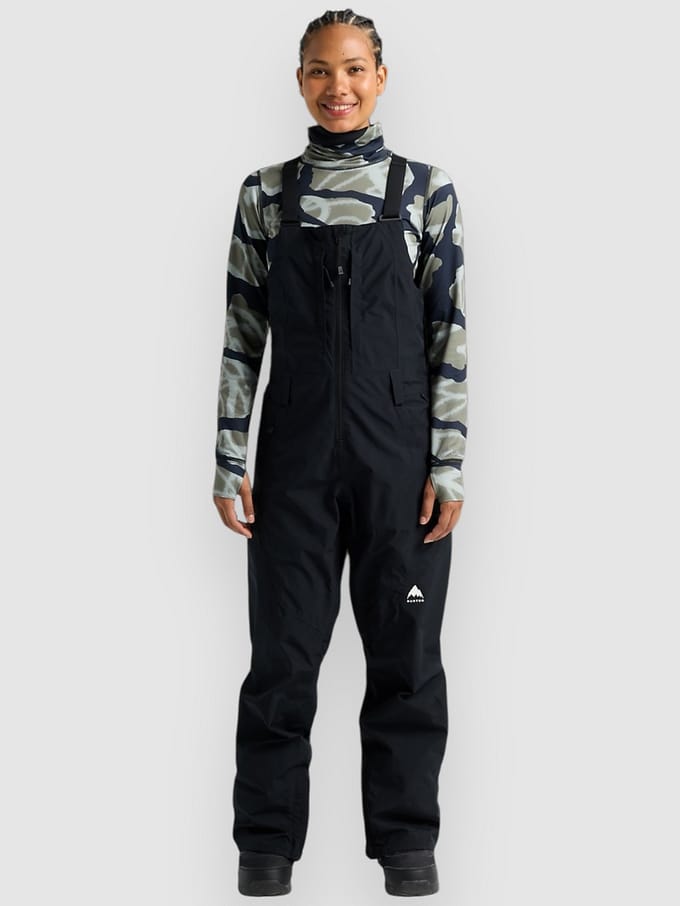 Burton Reserve Gore-tex® 2l Bib Broek Zwart XS Vrouw
