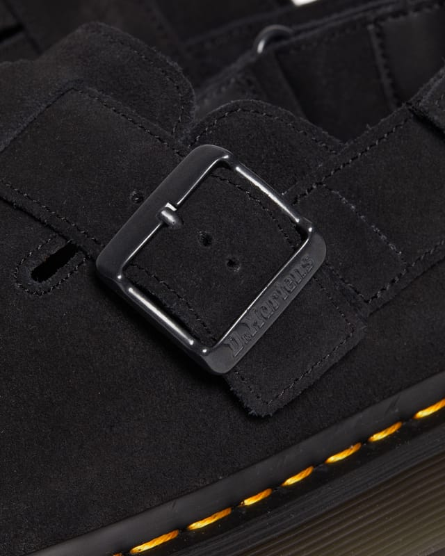Dr. Martens Sandaal - Jorge II Black E.H. Suede - EU36 - zwart