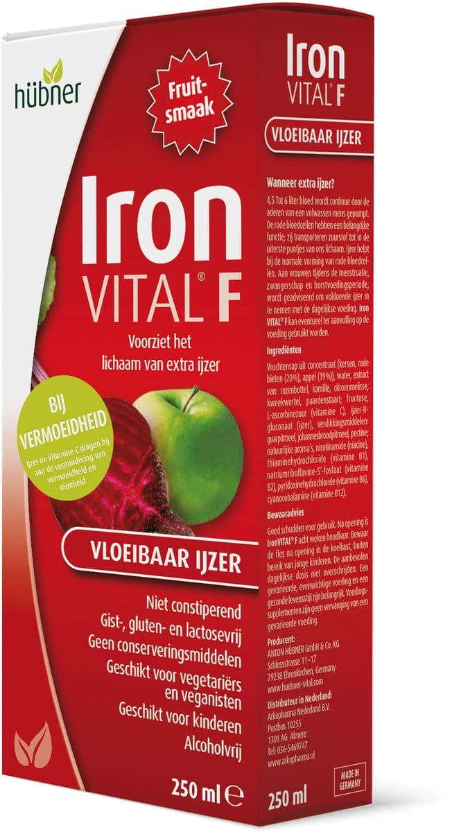 Hubner Iron vital 250 Milliliter