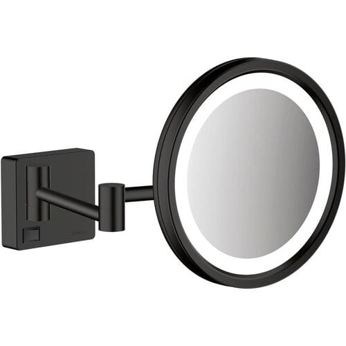 hansgrohe AddStoris scheerspiegel LED Licht mat zwart