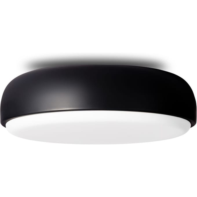 Northern Over me wand-/plafondlamp - zwart mat - XL