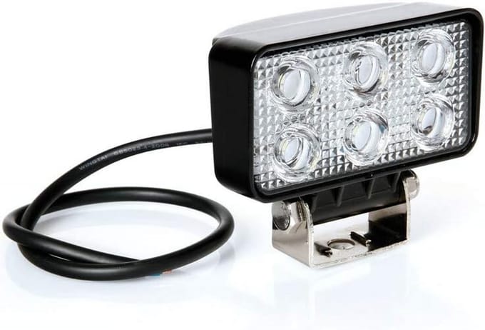 Krachtige Zwarte Extra Koplamp voor Auto en Vrachtwagen