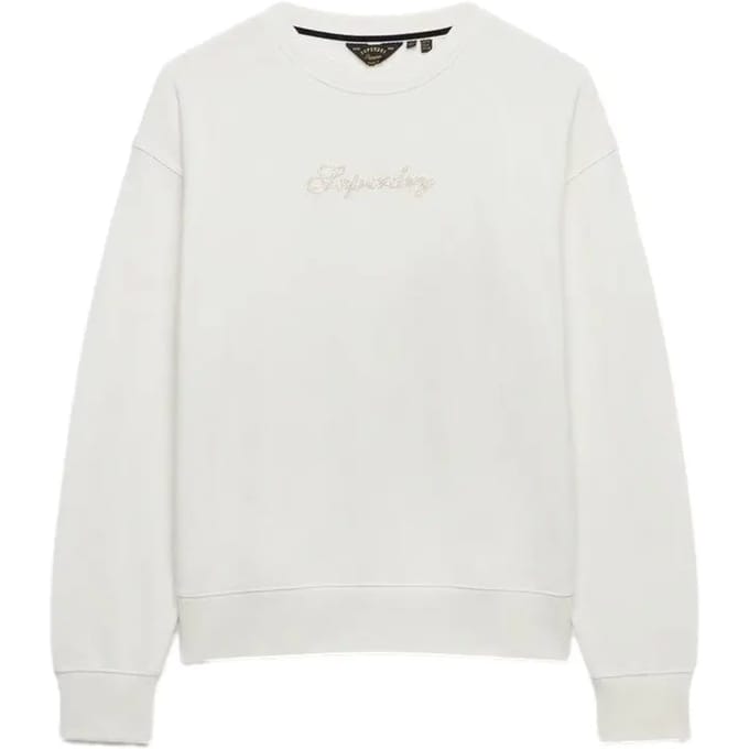 Dames sweatshirt Superdry Script Brand Loose