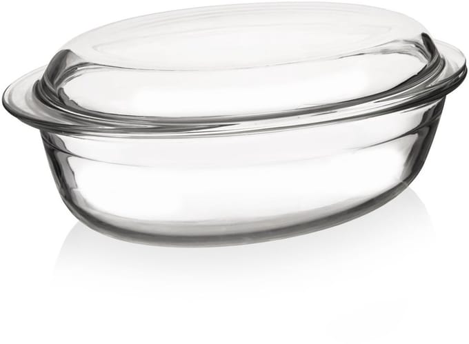 Orion - Ovenschaal - Borosilicaatglas - 3L - Met Deksel