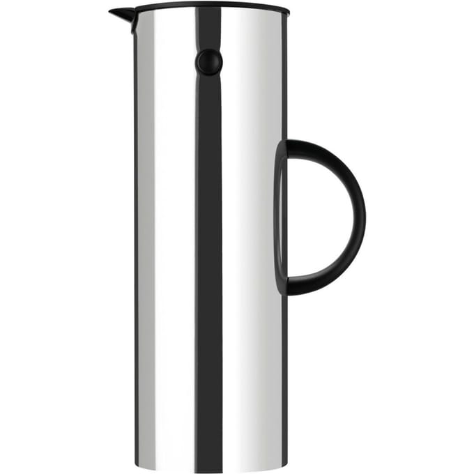 Stelton - EM77 Thermoskan 1 Liter - staal - zilver