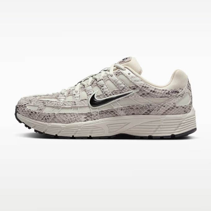 Nike P-6000 Sneakers Dames - Wit - Maat 36 - Mesh/Synthetisch