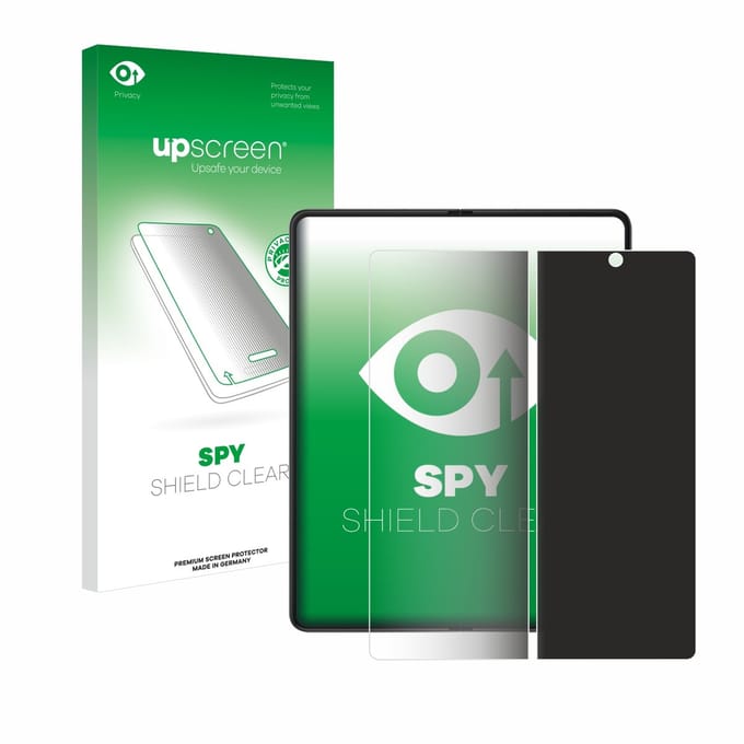 upscreen - privacy screenprotector voor Samsung Galaxy Z Fold 3 5G (Inner display) - Folie Beschermfolie Blauwlichtfilter