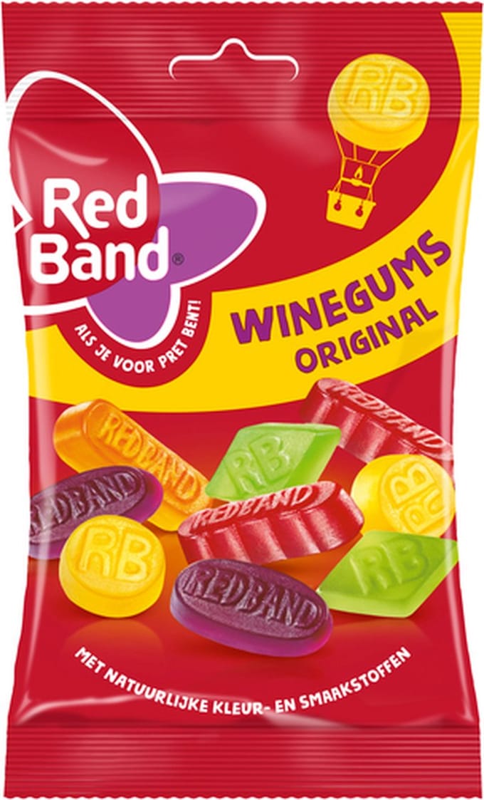 Red Band | Winegums | 24 x 90 gram