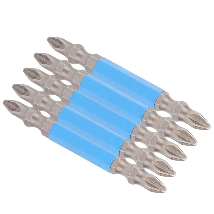 5 STKS 65MM Magnetische Dubbelkoppige Schroevendraaierbits Elektrische Kruiskopschroevendraaierkop
