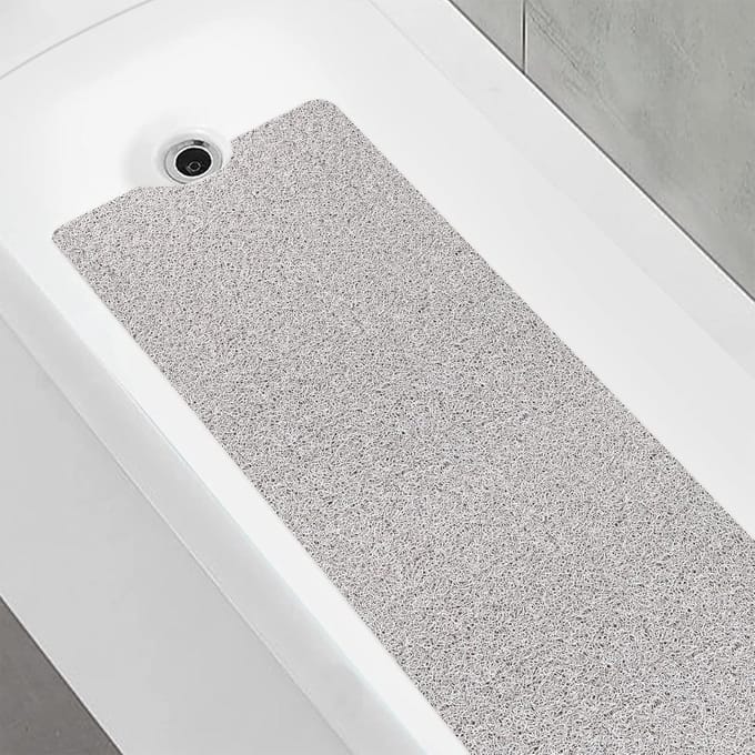 Antislip Douchemat 100 x 40 cm - Zachte en Sneldrogende Badmat voor Binnen