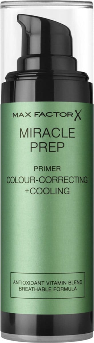 3x Max Factor Colour Correcting en Cooling Primer 001 Green