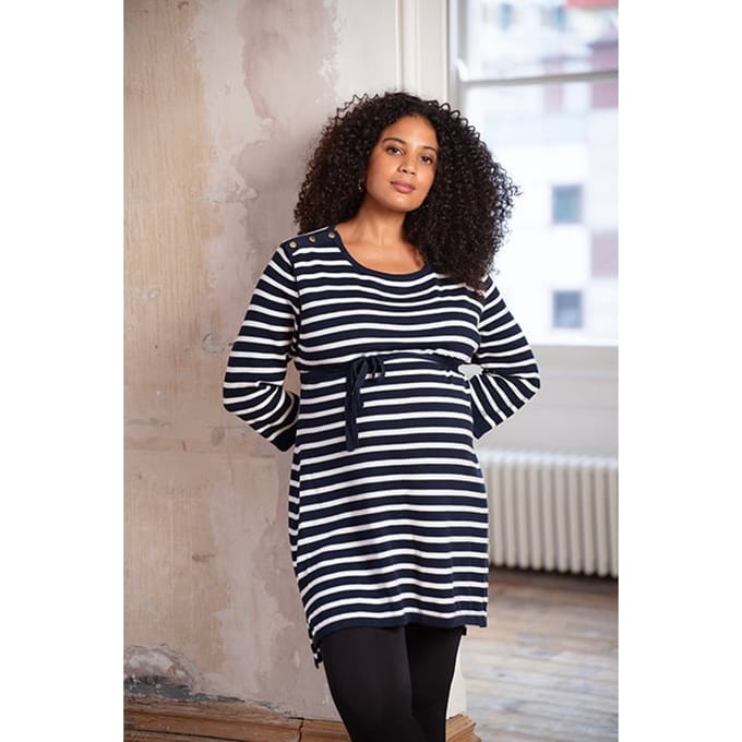 Seraphine Plus Taglia: Nursing Tunic Navy Taglia: 24 | Cappotti Outlet | Donna | Blu