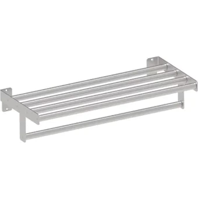 Aquavive Handdoekrek 5 Stangen 45cm Rvs