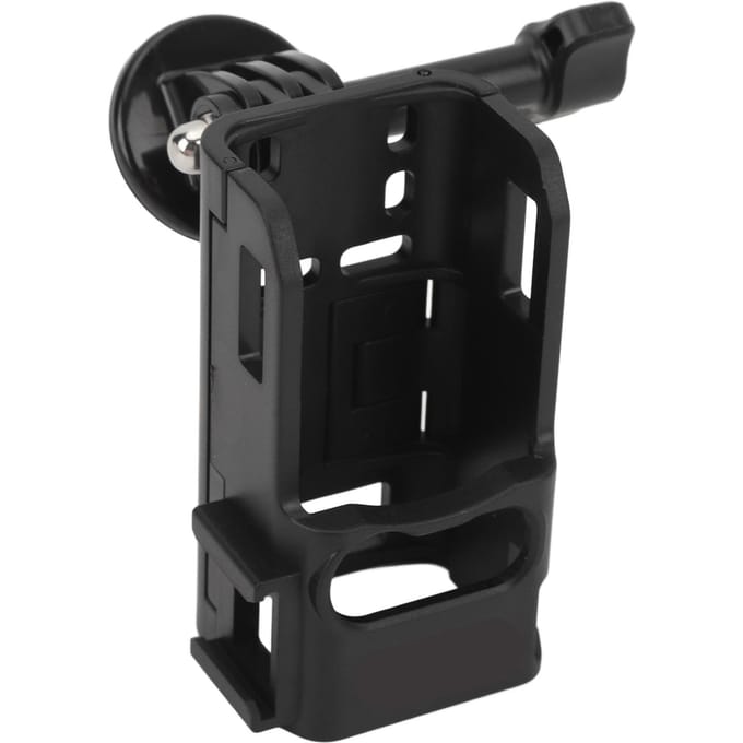 Camera Verlengadapter voor Osmo Pocket 3 Handgreep Frame Accessoires Cold Shoe Licht Microfoon black