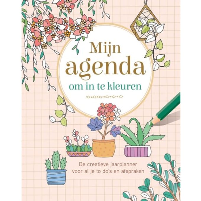 Mijn Agenda Om In Te Kleuren - ZNU