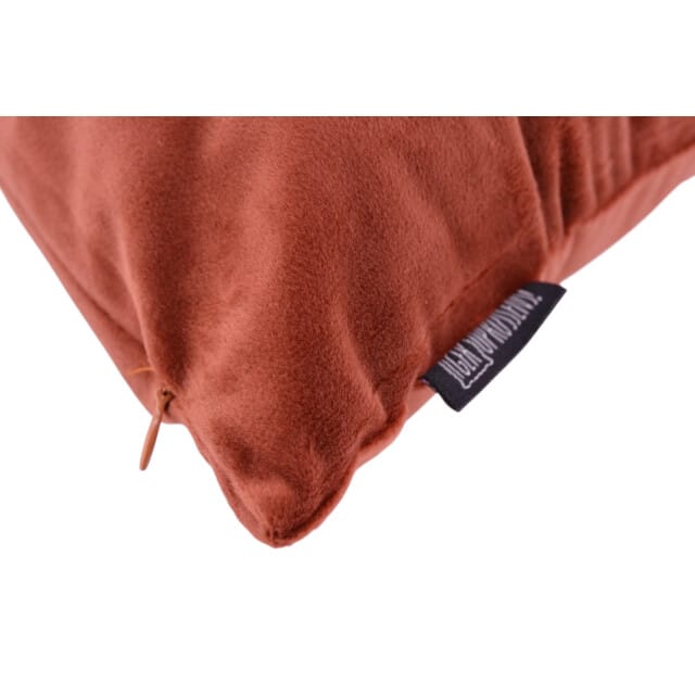 Gek op kussens! Sierkussen velvet roest | 45 x 45 cm | velvet/polyester