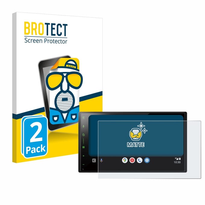 BROTECT - Screenprotector voor Pioneer SPH-DA77DAB - Folie Beschermfolie matte 2 Stuks