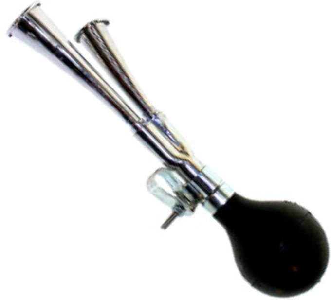 Merkloos Fietstoeter - Condor - 2-tonig