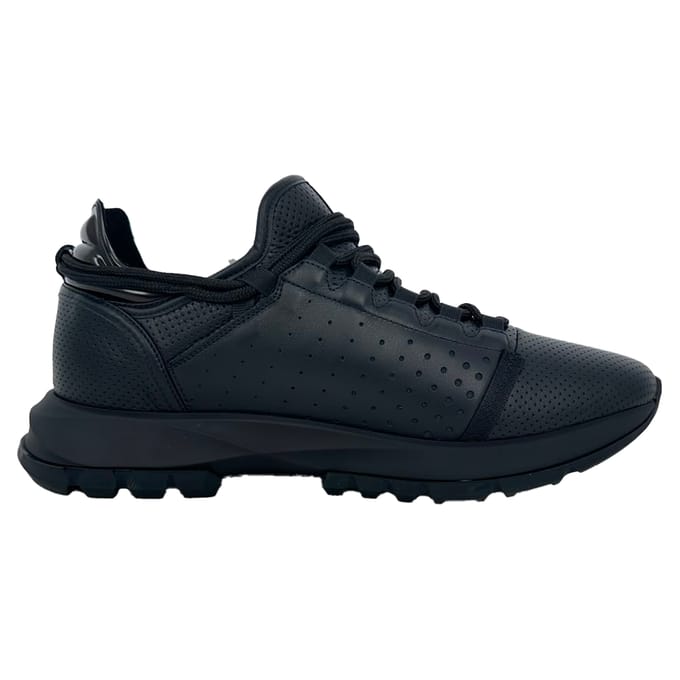 Givenchy Spectre geperforeerde sneakers in zwart leer