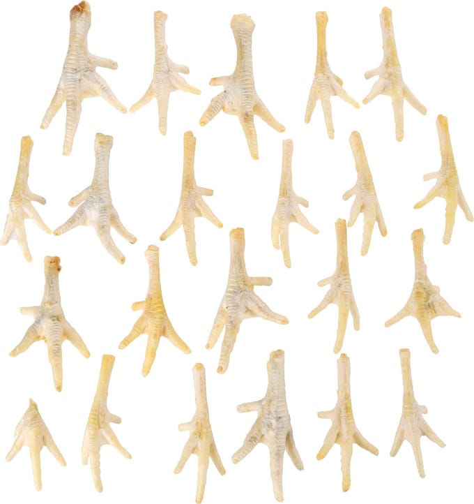 Flamingo Hondensnack Nature Kippenpoten Wit 200 gr - 200 gr