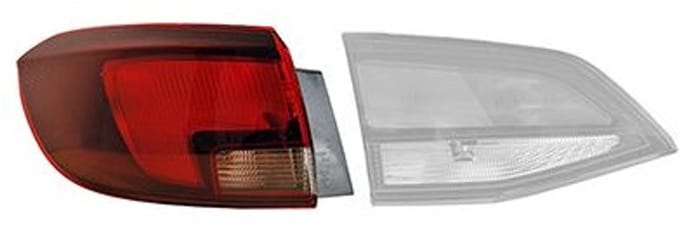 VanWezel 3811921 - Feu arrière gauche pour Opel Astra k de 2015 à 2021