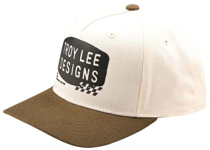 Troy Lee Designs Curved Stamp Vintage Muts Wit Man
