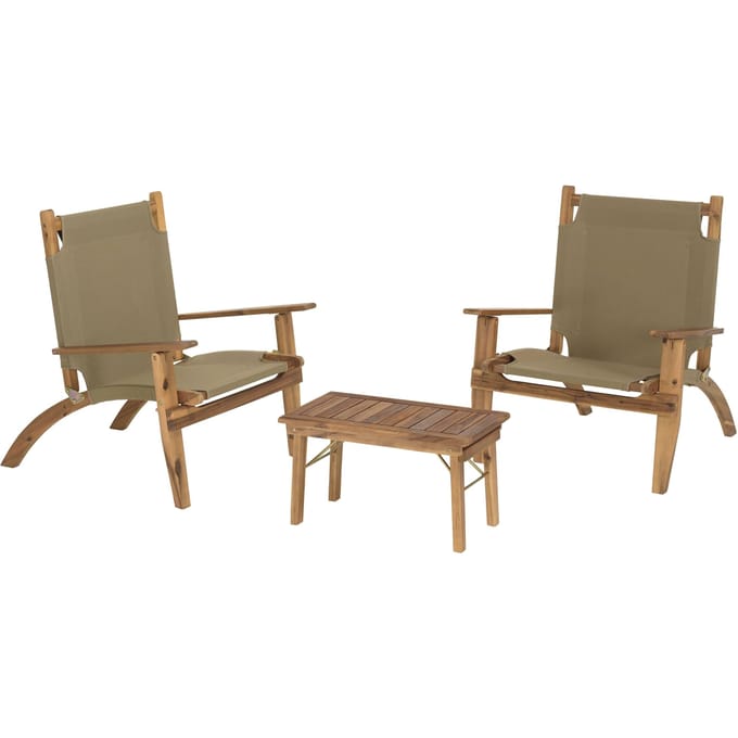Loungeset Amanza acaciahout | Macabane