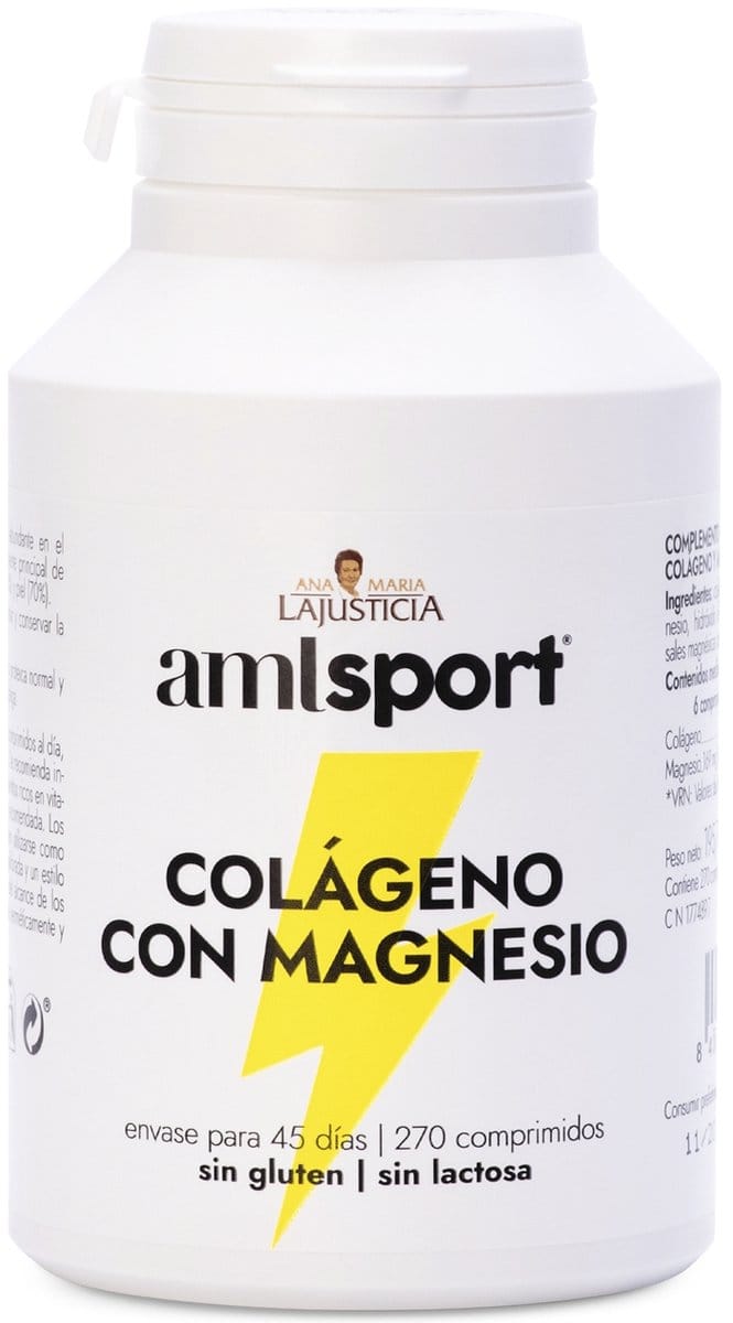 Amlsport Colageno Con Magnesio 270 Comprimidos