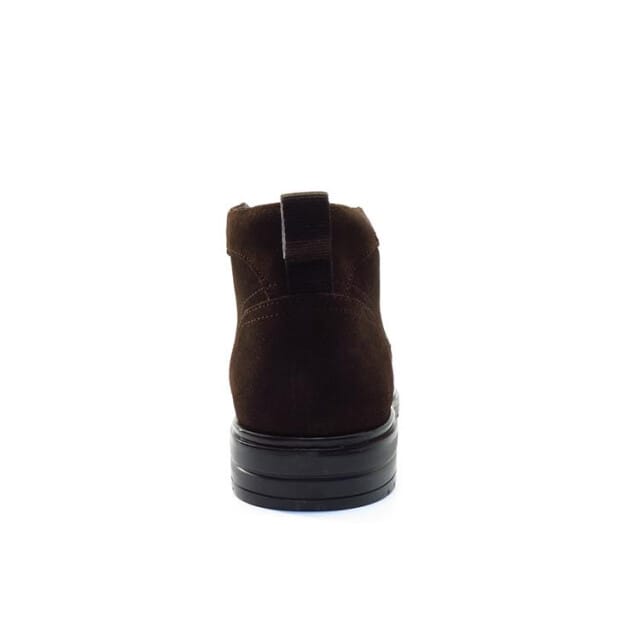 Cafe Moda Dark brown suede boet 3NO0150201 3500 Bruin