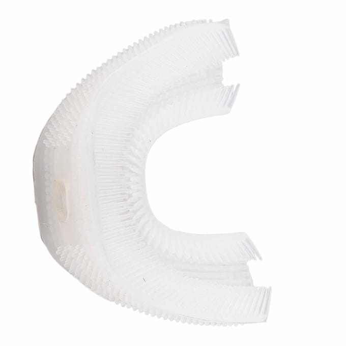 U-vormige Tandenborstelkop Vervanging Silicone Automatische Elektronische Tandenborstelkop white