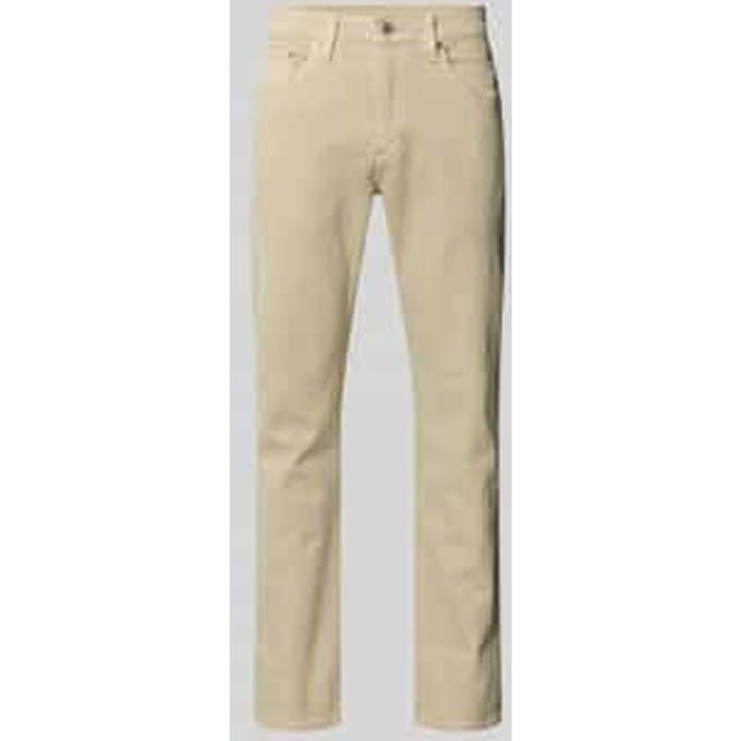 tapered fit jeans van katoenmix model '502™ TAPER'