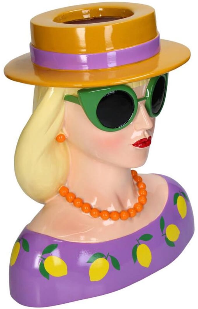 HD Collection Vaas Fashion Lady Polyresin 26x19.5x29cm