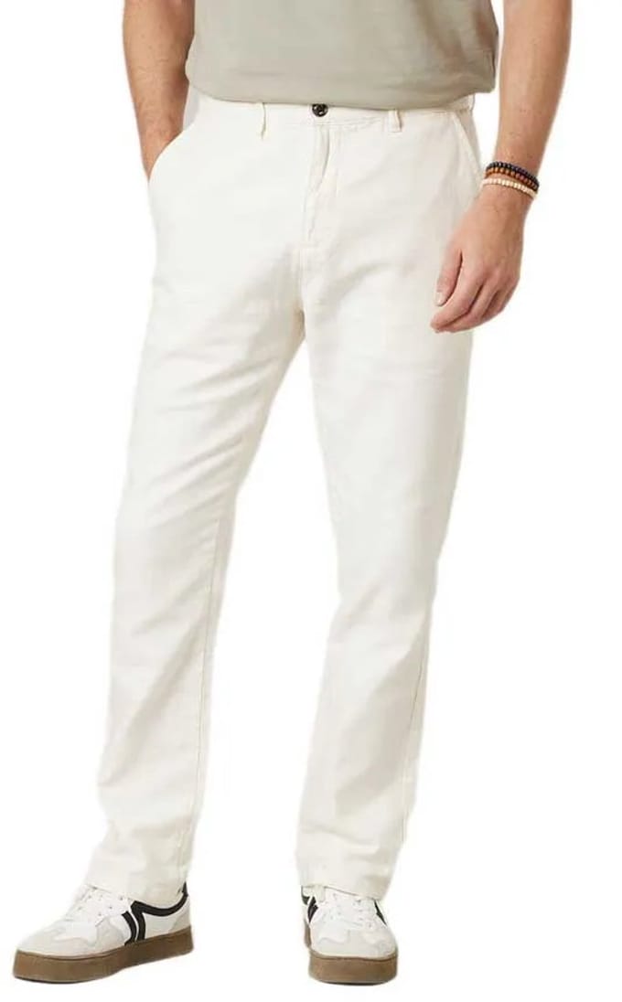 Deeluxe Midas Chino Broek Wit 31 Man