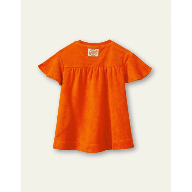 Oilily Daantje - Jurk - Meisjes - Oranje - 110/5yr