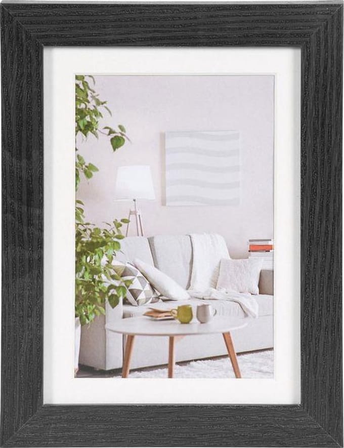 Fotolijst - Henzo - Modern - Fotomaat 13x18 cm - Zwart