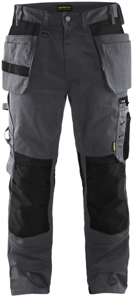 Blaklader Werkbroek met spijkerzakken 1555-1860 - Medium Grijs/Zwart - C48