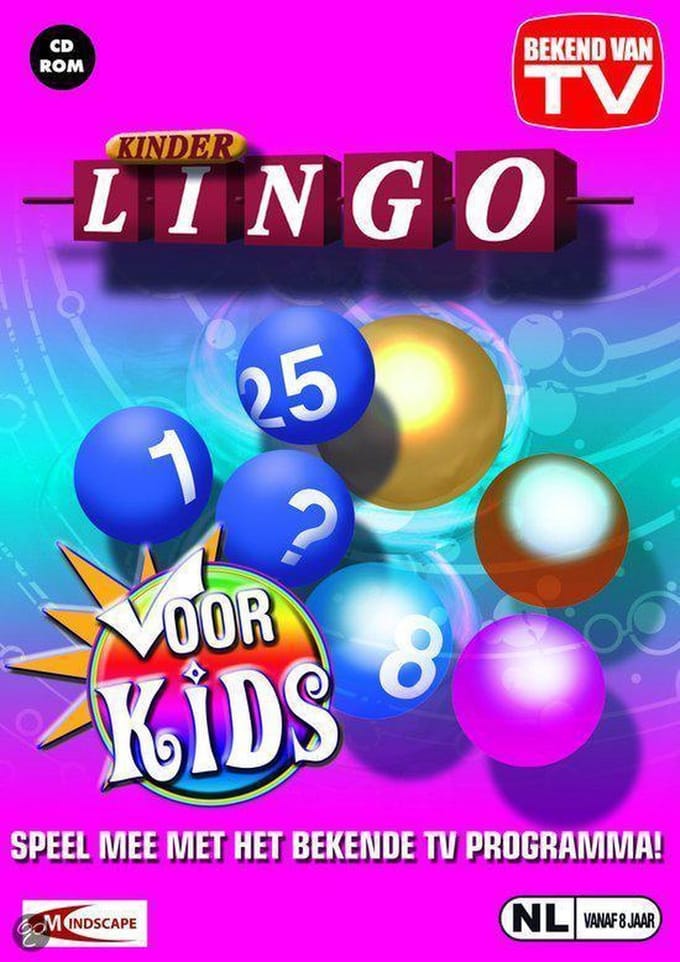 Kinder lingo cd rom speciale versie voor kinderen  speel 4  en 5 letter Lingo