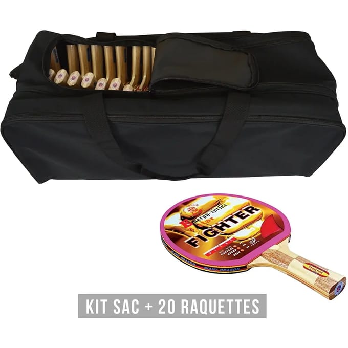 Racketset (tas + 20 rackets) Sporti Fighter