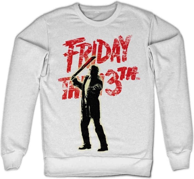 Friday The 13th Sweater/trui -M- Jason Voorhees Wit