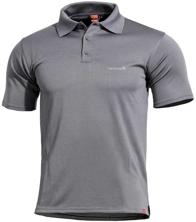 Pentagon Anassa Korte Mouw Poloshirt Grijs L Man