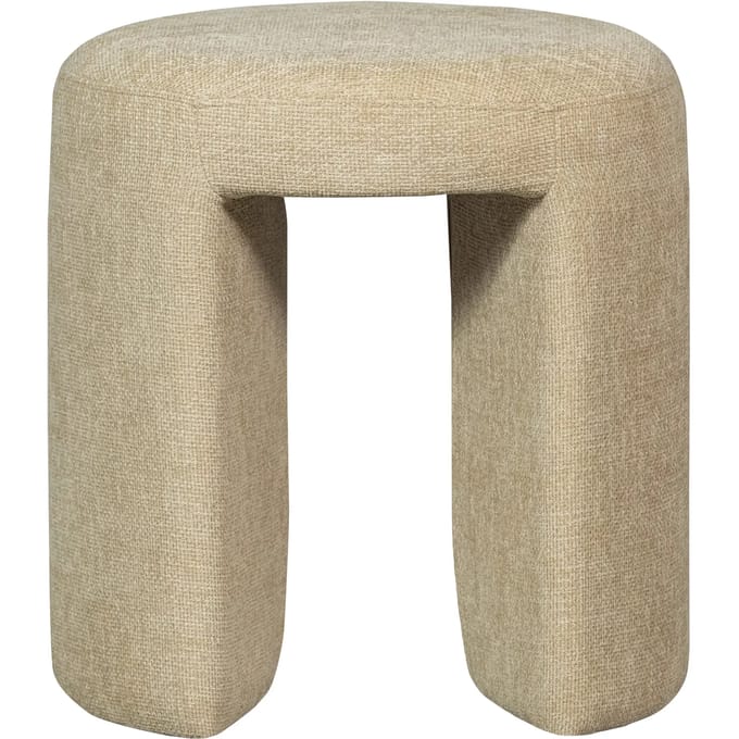 WOOOD Charlie Kruk - Chenille - Naturel - 47x45x45