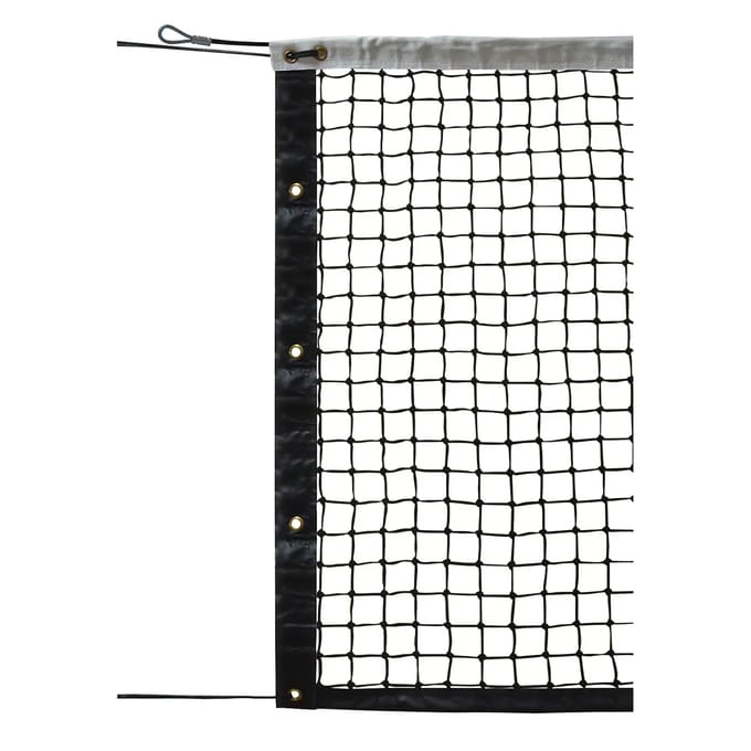 Filet tennis PE gevlochten 3mm enkele maas 45 Emdé