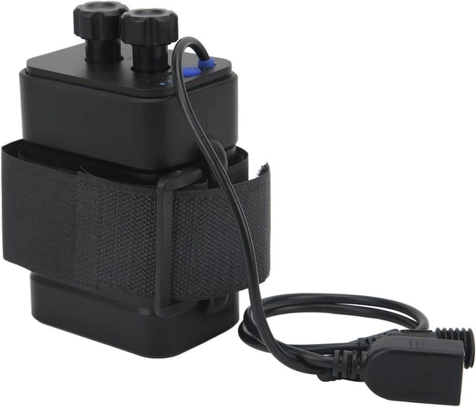Battery Case No Welding | Improved Discharge Performance | Power Display | Convenient 18650 Waterproof Battery Box with 5V Output for Phone