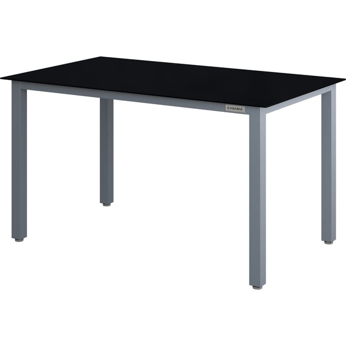 Tuintafel Bern Zilver Aluminium 150x90x75cm