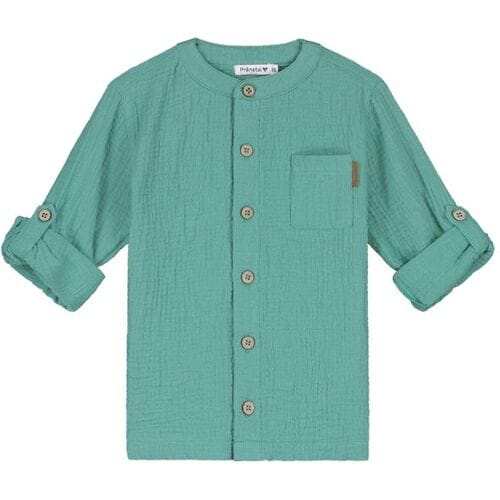 Prénatal baby blouse Seagreen 68 heren