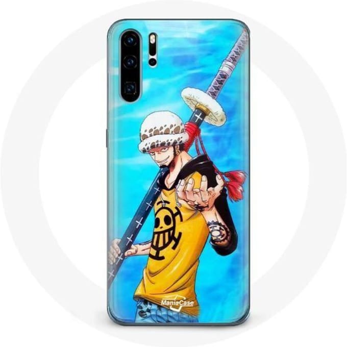 Coque pour Huawei P30 Pro One Piece Manga Trafalgar Law epée
